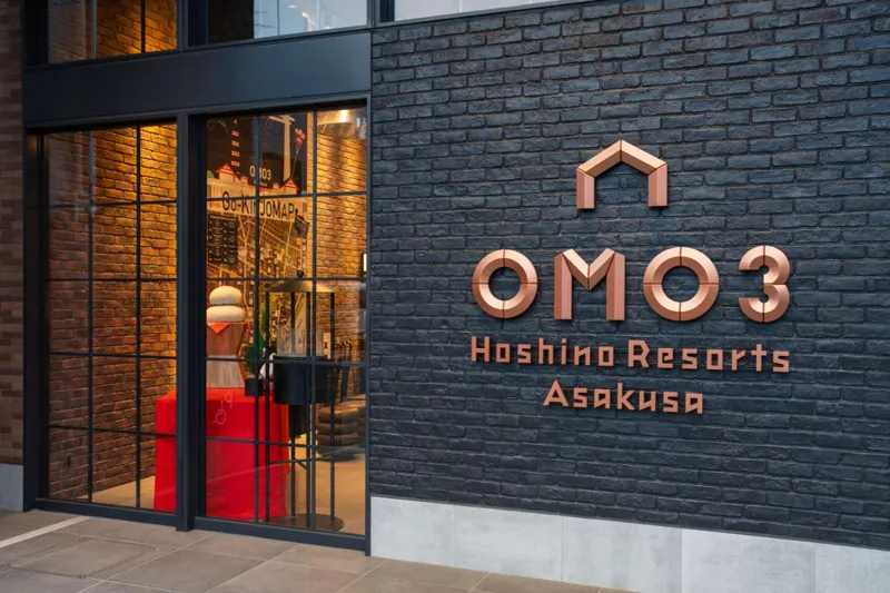 럭셔리 휴식 '호시노 리조트'의 도심 스며들기, 'OMO'