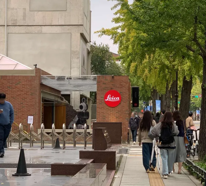 라이카(Leica)가 포착한 서울 팝업 상권의 변화